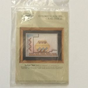 Something Special Unopened Cross Stitch Kit "Indian Vase" #50404